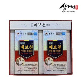 SAMDAEIN Pye Bo Cheon VIP Liver & Lung Support (120/240 Tablets) Red Ginseng Balloon Flower Omija Respiratory Care _ Made in Korea